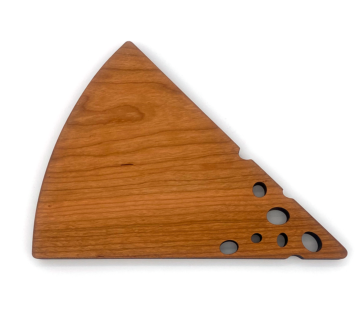 Swiss Cheese Board, Cherry by Jonathon's Spoons